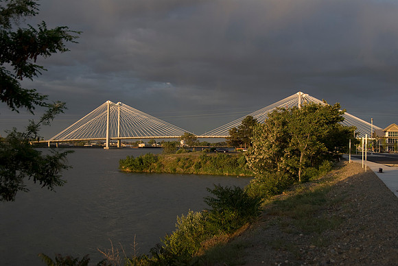 Cable Bridge from Clover Island