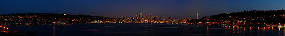 Seattle Skyline from Gas Works Park