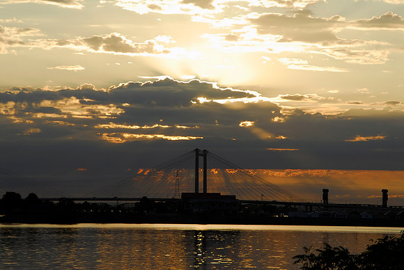 Early Morning Near Clover Island