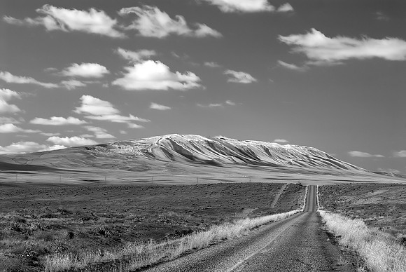 Winter Skies in B-W