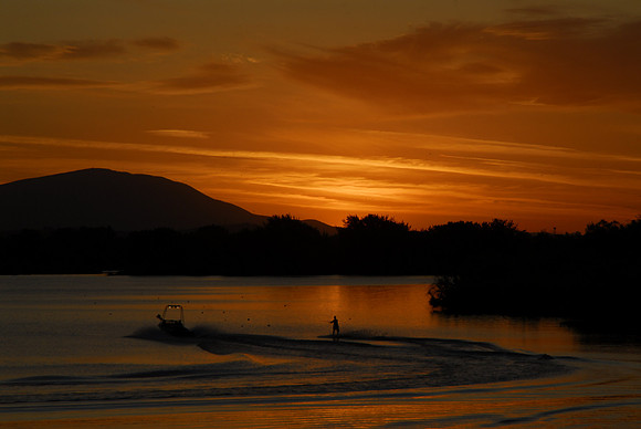 Wakeboarding at Sunset II