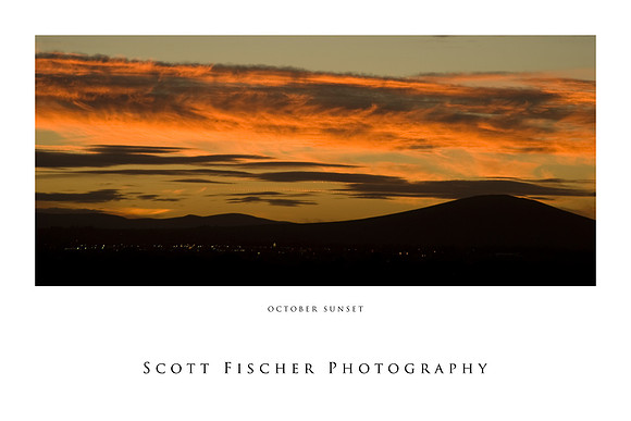 October Sunset