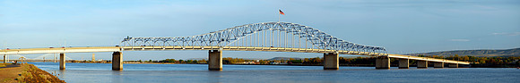 Blue Bridge - Panorama I