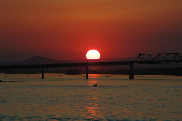 Sunset on the Columbia