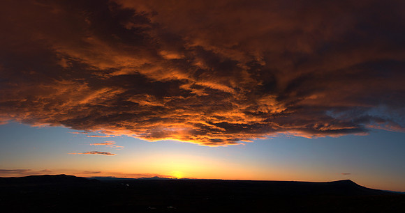 Sunset View from Red Mountain