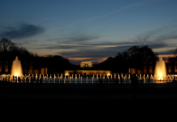 Fountains of WWII Memorial