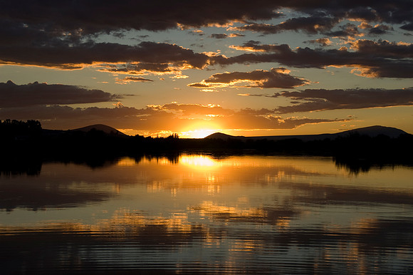 Red Mountain Sunset